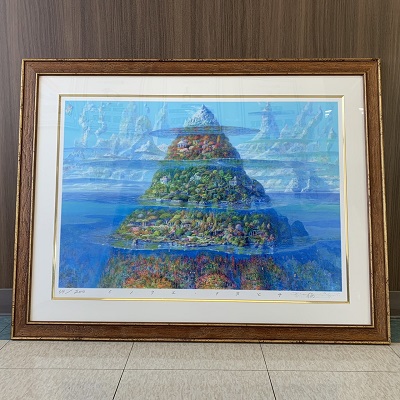 井上直久 イノウエナオヒサ ピエゾグラフ 版画】イノウエナオヒサ 多層