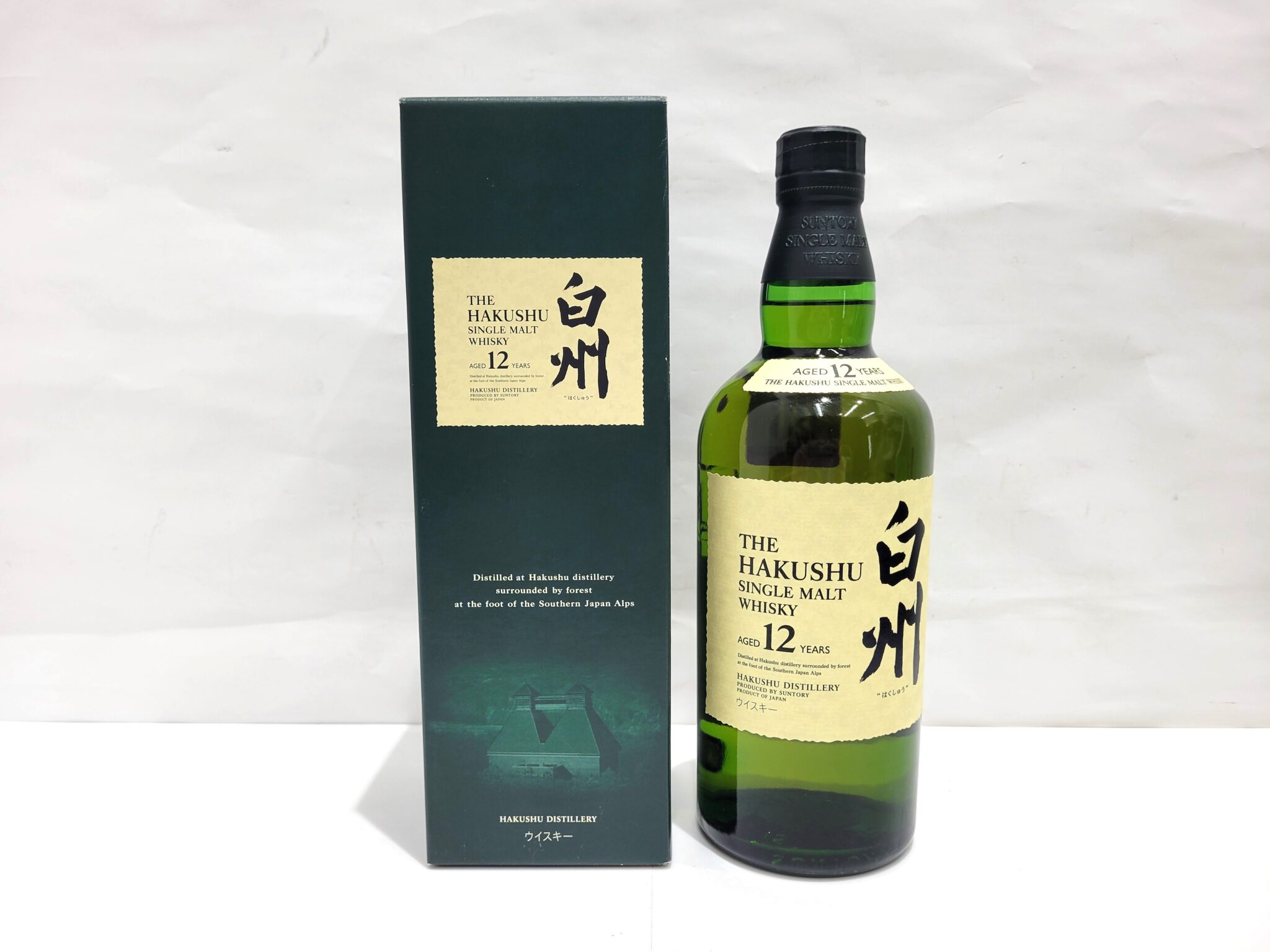 白州買取実績】 白州12年シングルモルトウイスキー 700mlをお買取り