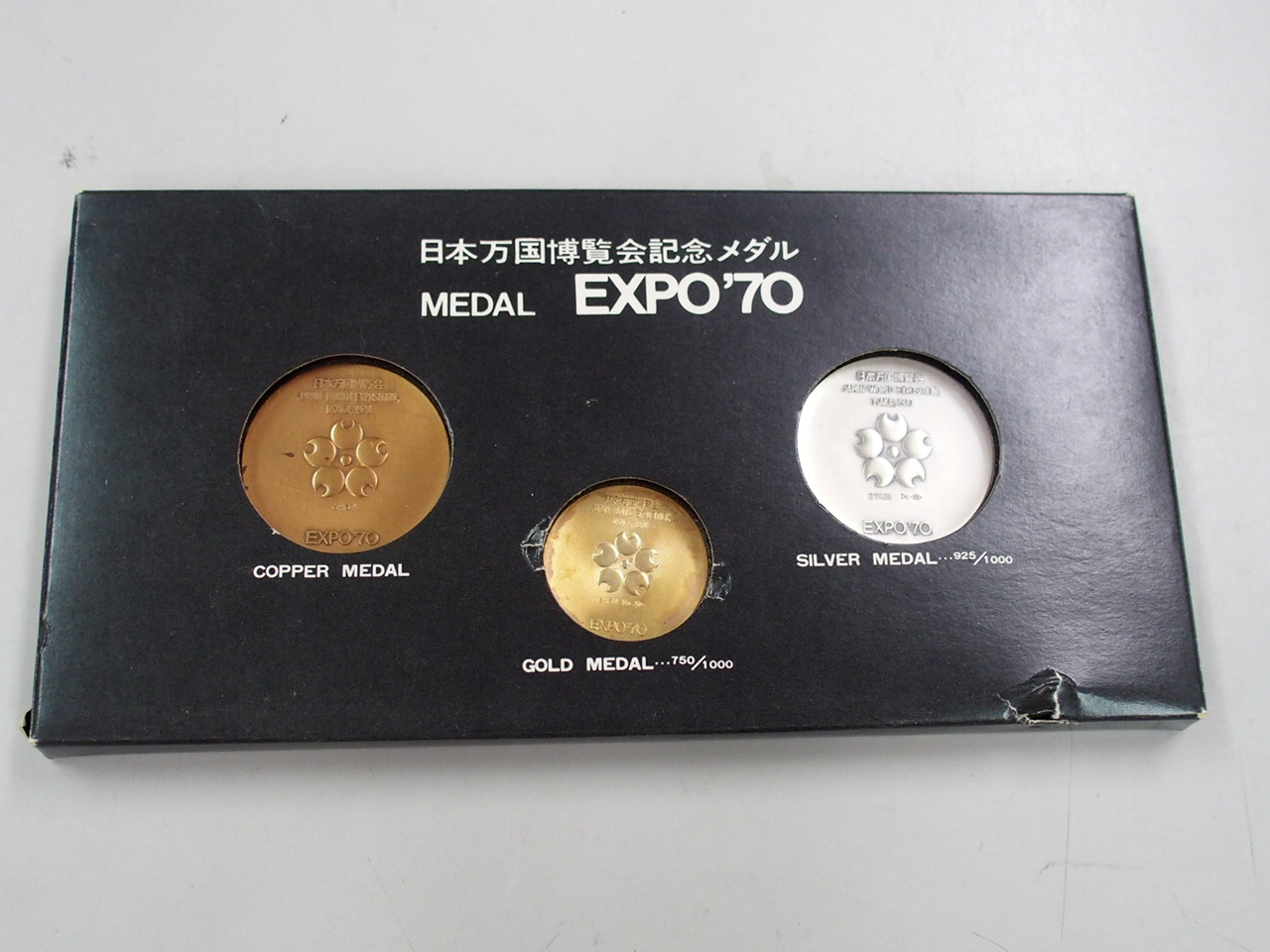 EXPO'70 銅製メダル 顔デザイン EXPO'70 銅製メダル 顔デザイン EXPO