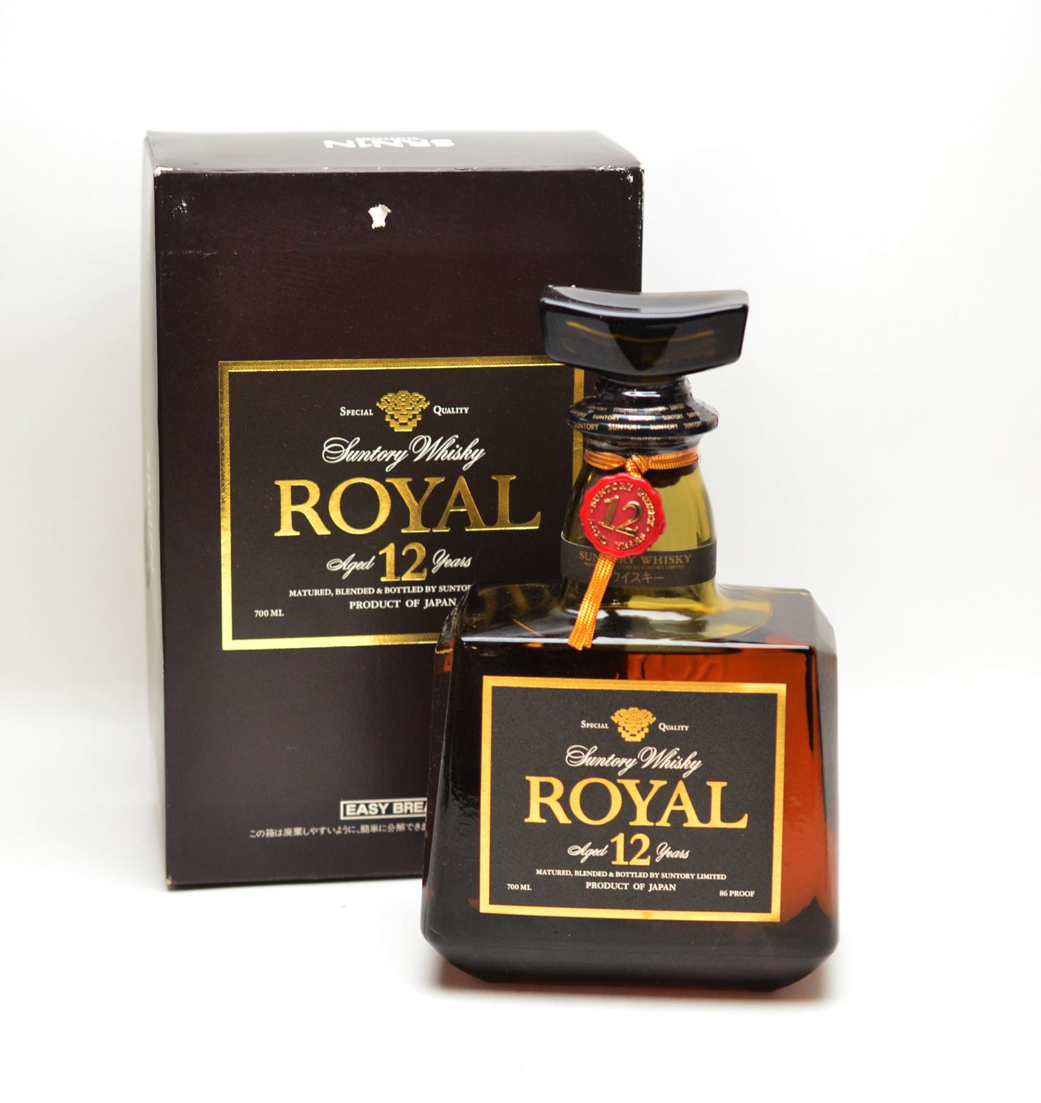 サントリー ローヤル 12年 黒ラベル 700ml 買取 しました