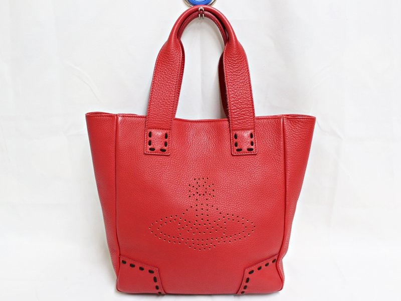 Vivienne Westwood ヴィヴィアンウエストウッド レザートートバッグ