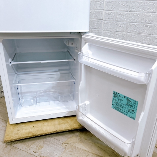 冷蔵庫ハイアール BR-85A 2021年製 ORIGINALBASIC 冷蔵庫 2ドア 右開き