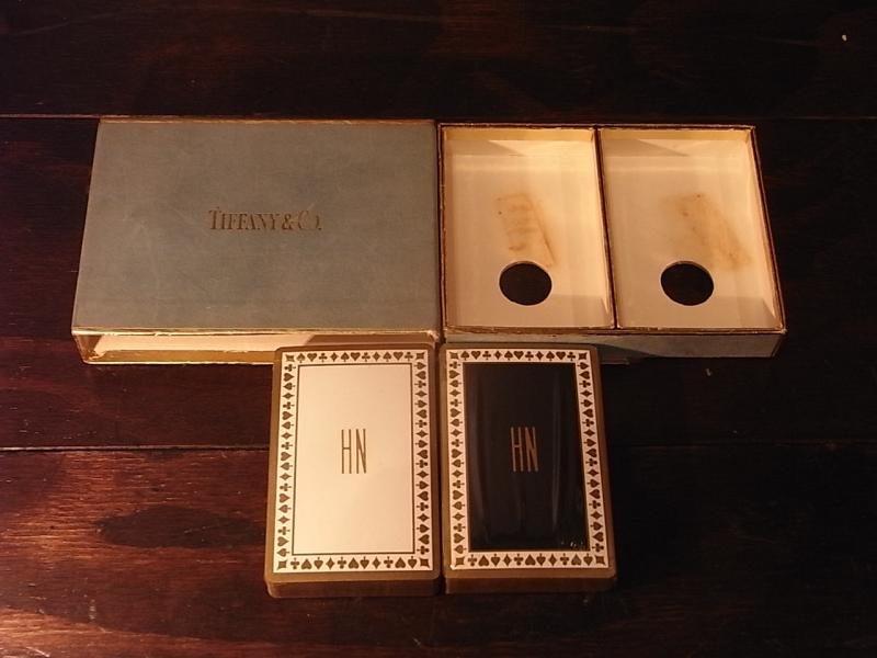 Tiffanyトランプ、ティファニートランプ、トランプカード、ビンテージ