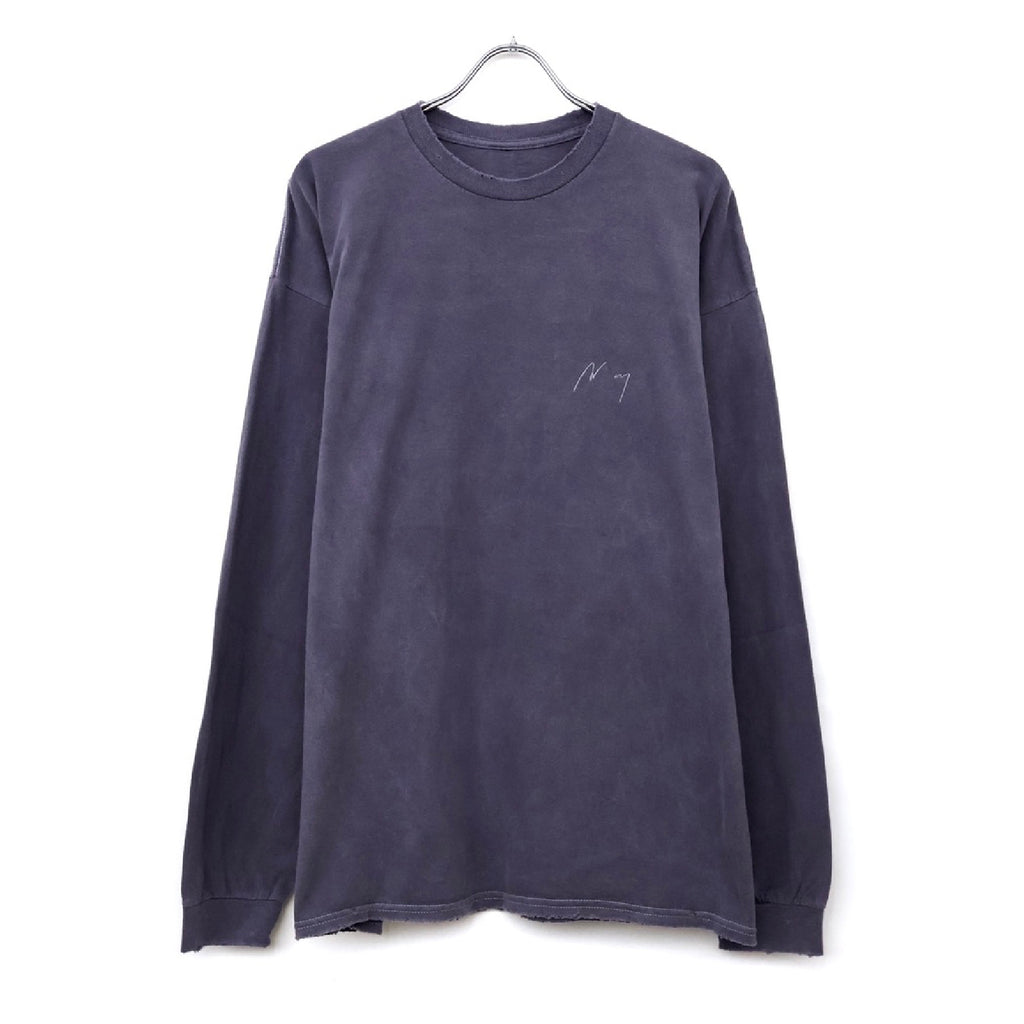 EMBROIDERY DYED LS T-SHIRT | ref. / Web Store
