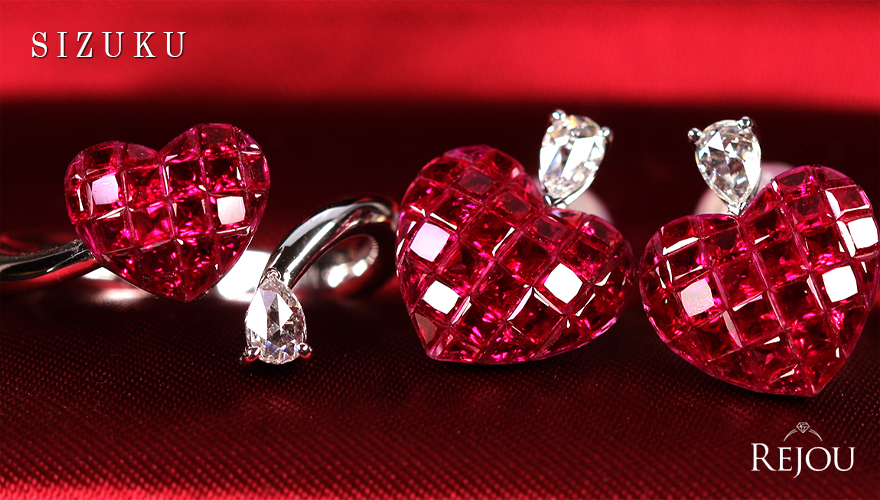 第470回抽選販売＞「SIZUKU」ルビー 4.86ct ローズカットダイヤモンド