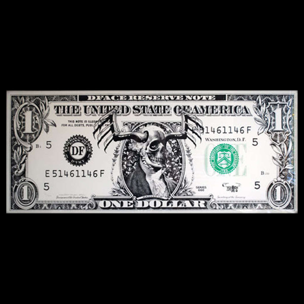 D*FACE One Doller 2007 シルクスクリーン D*FACE One Doller 2007