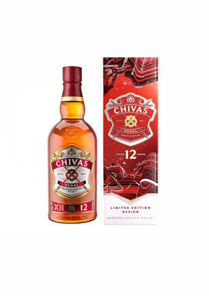 Chivas Regal 12-Year Blended Scotch Whisky 750ml - Remedy Liquor