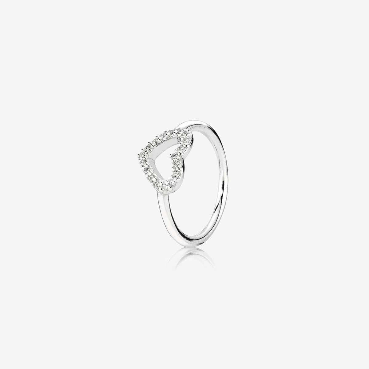 Be My Valentine Clear Cubic Zirconia Ring - 190861CZ - Pandora