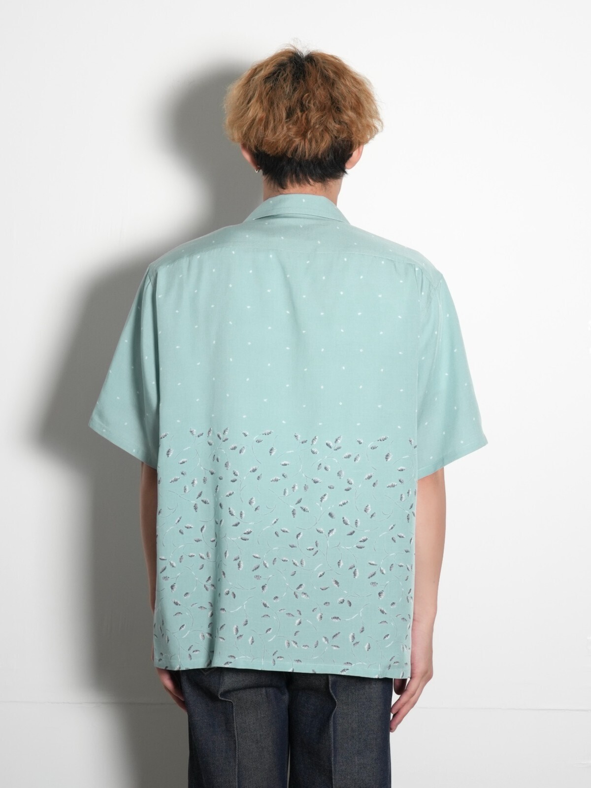 オープンカラーシャツ -ボタニカルプリント- - セブンバイセブン