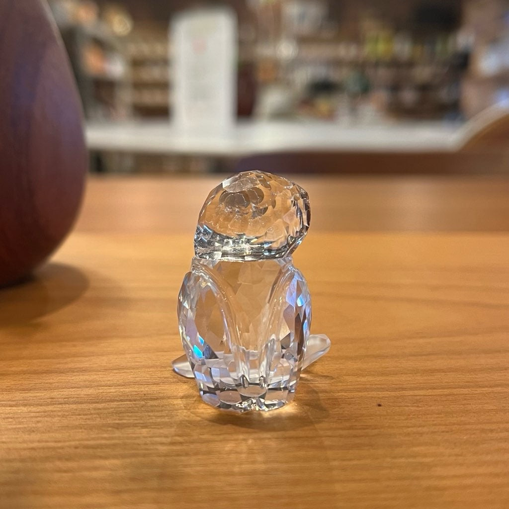 スワロフスキー / SWAROVSKI クリスタルフィギュア フクロウ クリア