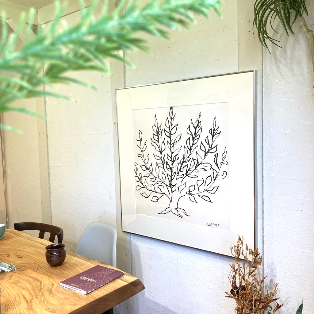 IDDE アンリマティス低木アートポスター