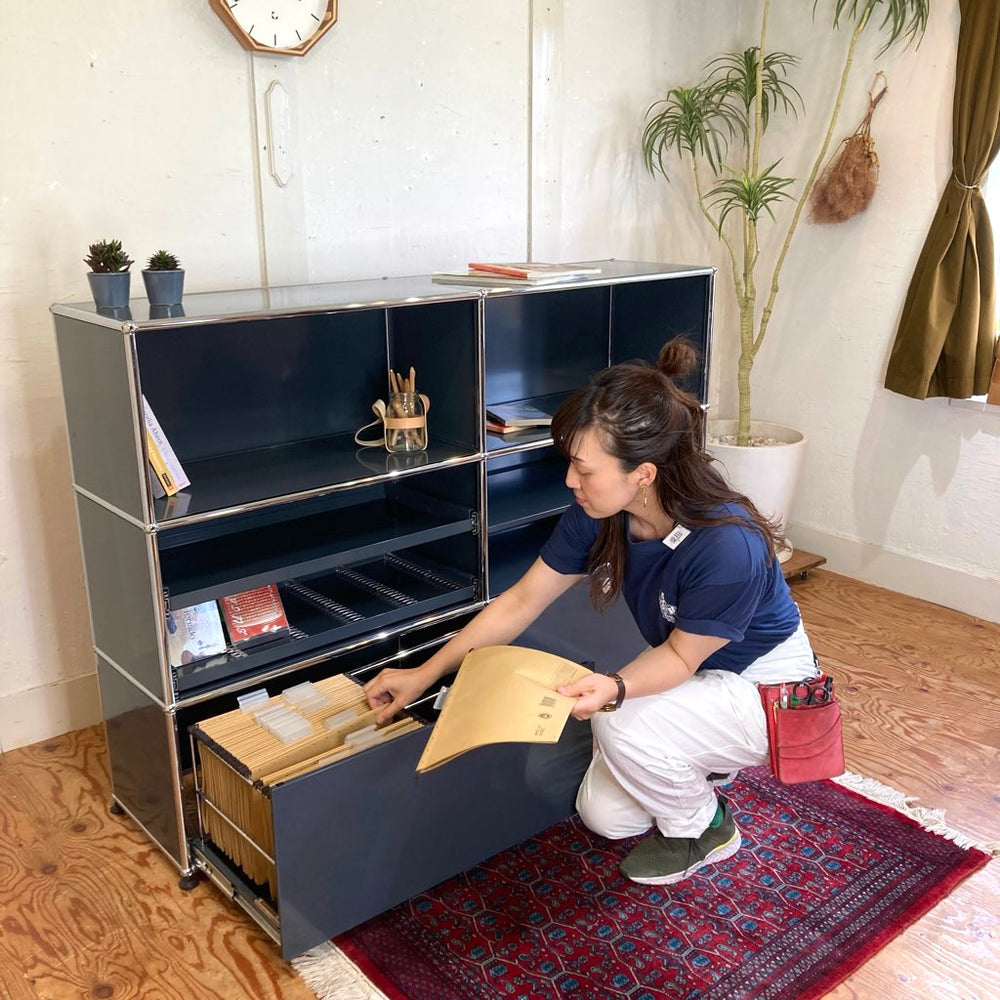 展示品□USM□ハラーシステム□サイドボード□キャビネット□3段2