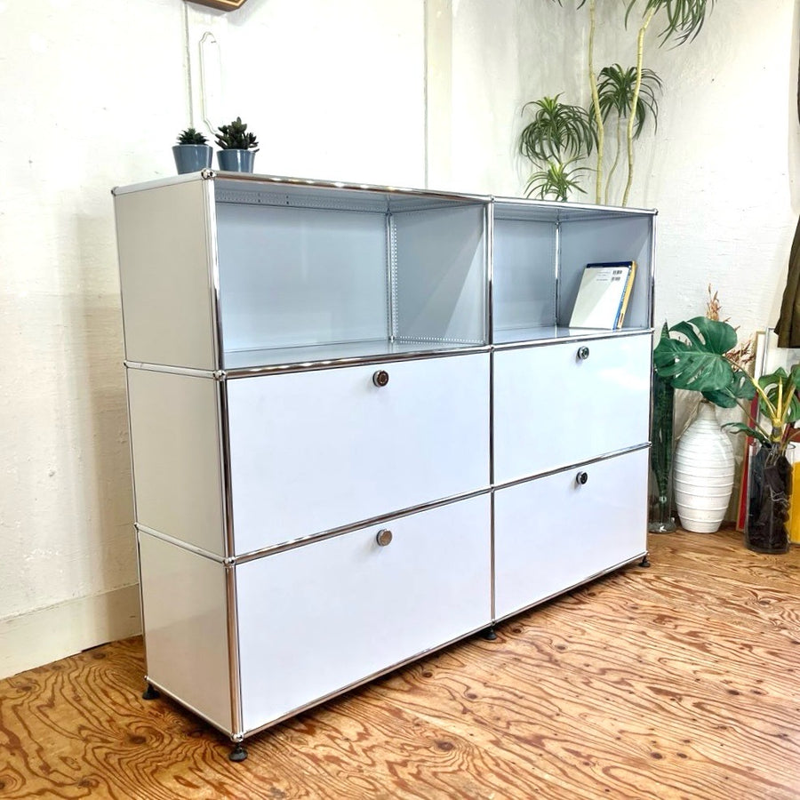 USM Haller ハラー 1列3段キャビネット オープン＆エクステンション