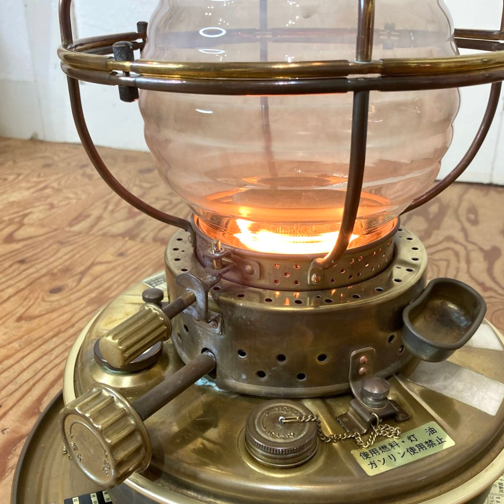 1119X ニッセン 石油ストーブ ゴールドフレーム IS-3DX 日本船燈