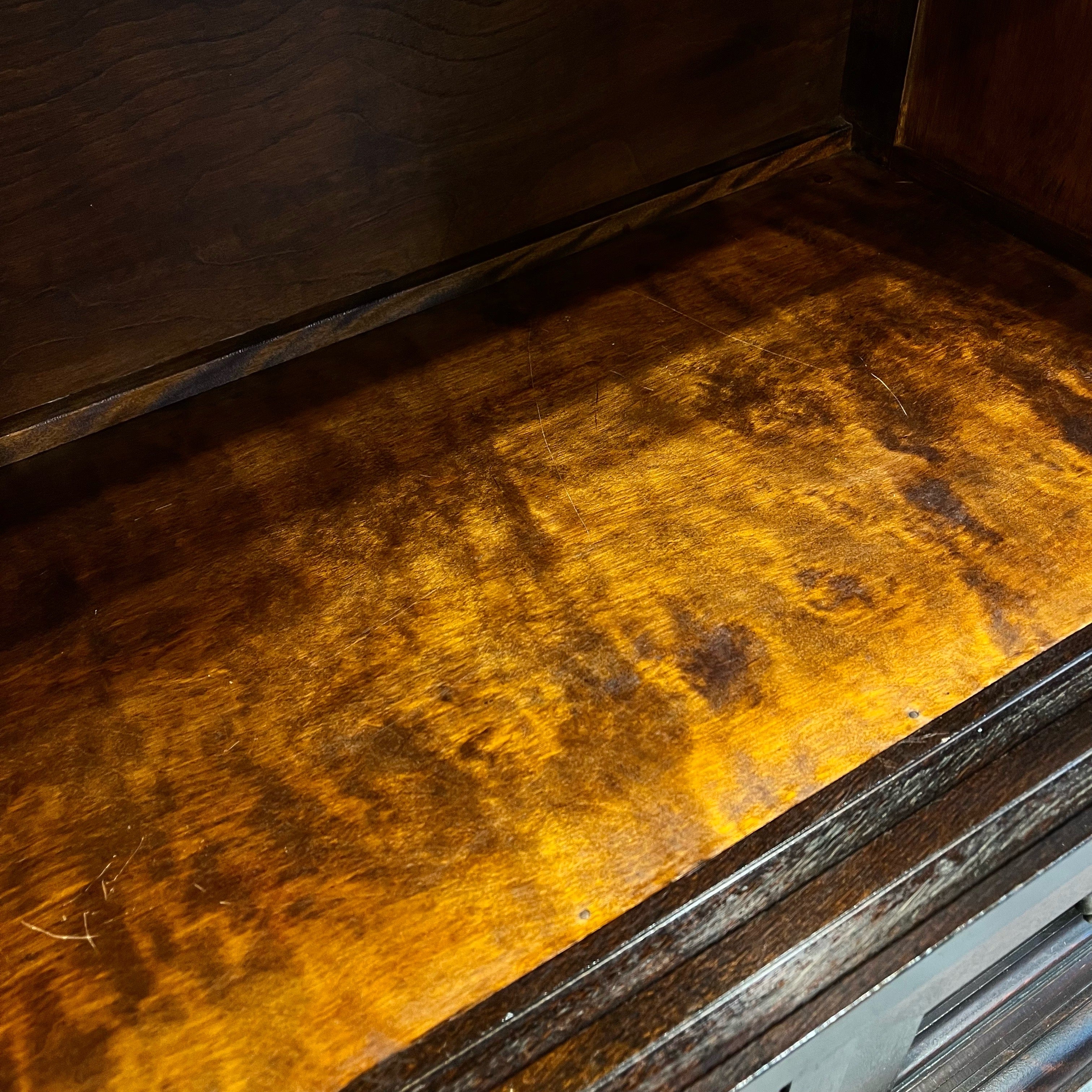 松本民芸家具 C型 サイドボード 大容量収納 ミズメザクラ 木製 木 中古