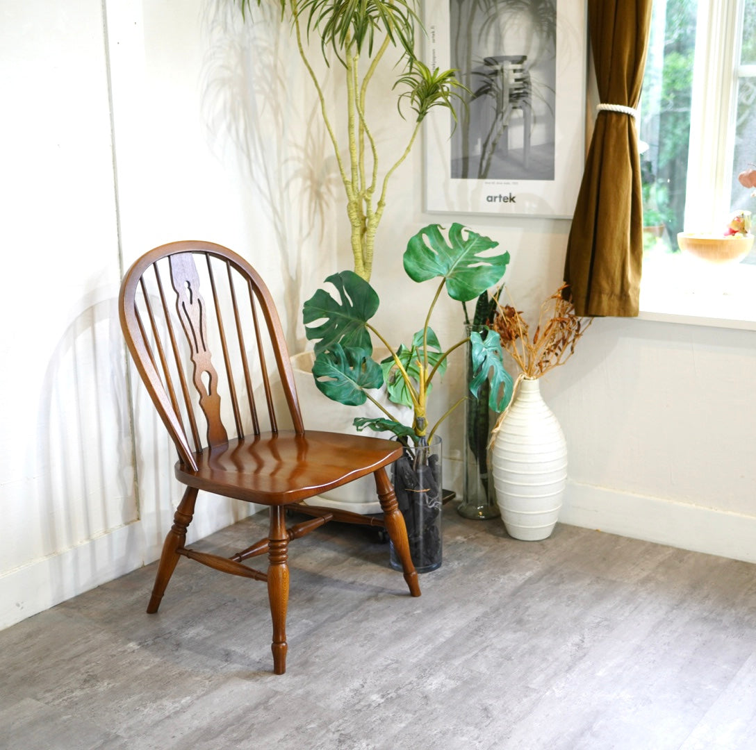 HIDA 飛騨産業 キツツキマーク ウィンザーチェア アームチェア 飛騨