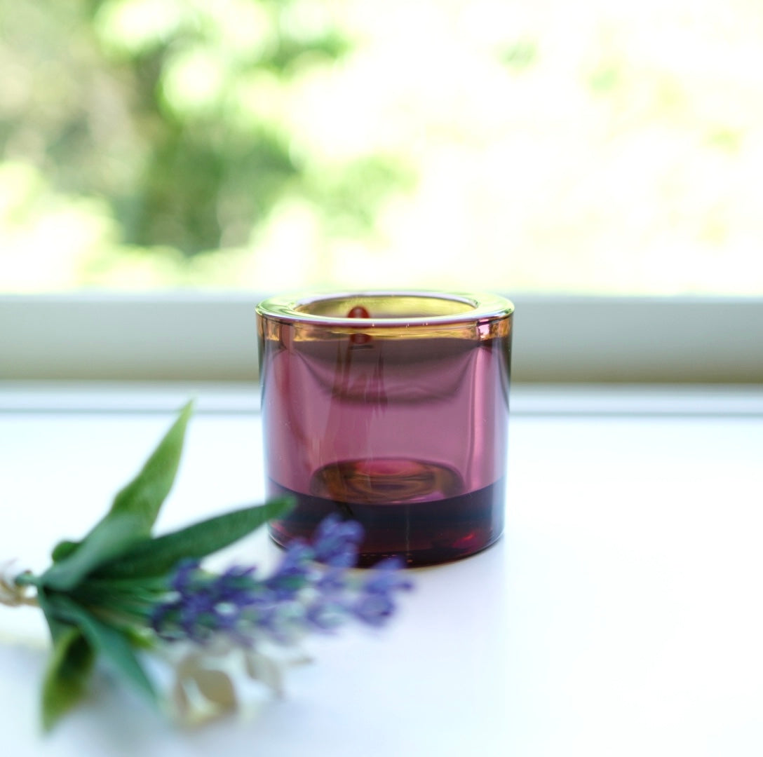 iittala KIVI キャンドルホルダー パープル 廃盤色 scope別注 新品未