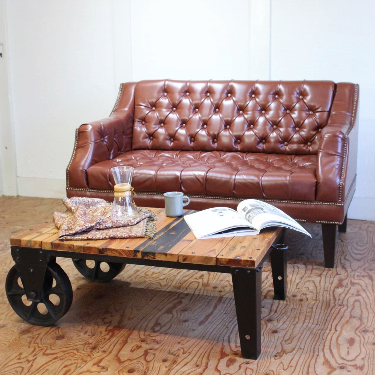 ジャーナルスタンダードファニチャー｜ブルージュドリーテーブル ロー