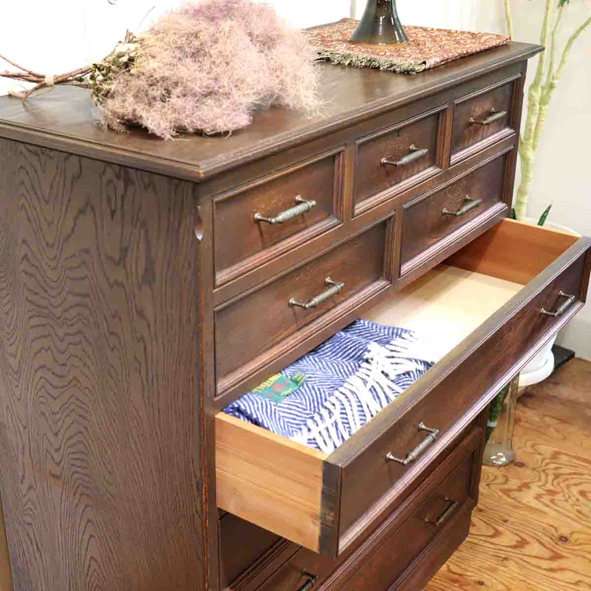 永田良介商店 S型 整理タンス チェスト 9杯箪笥 ヴィンテージ