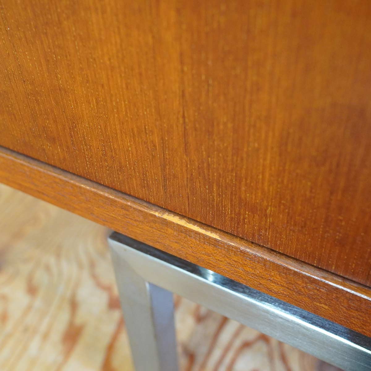 サイドボード キャビネット チーク材 ジャパン ヴィンテージ 棚 中古