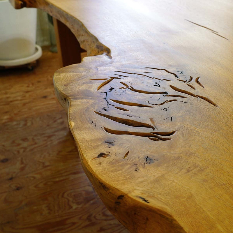 引き取り歓迎 流木脚のテーブル 天然木 一枚板 ナチュラル 【公式通販】