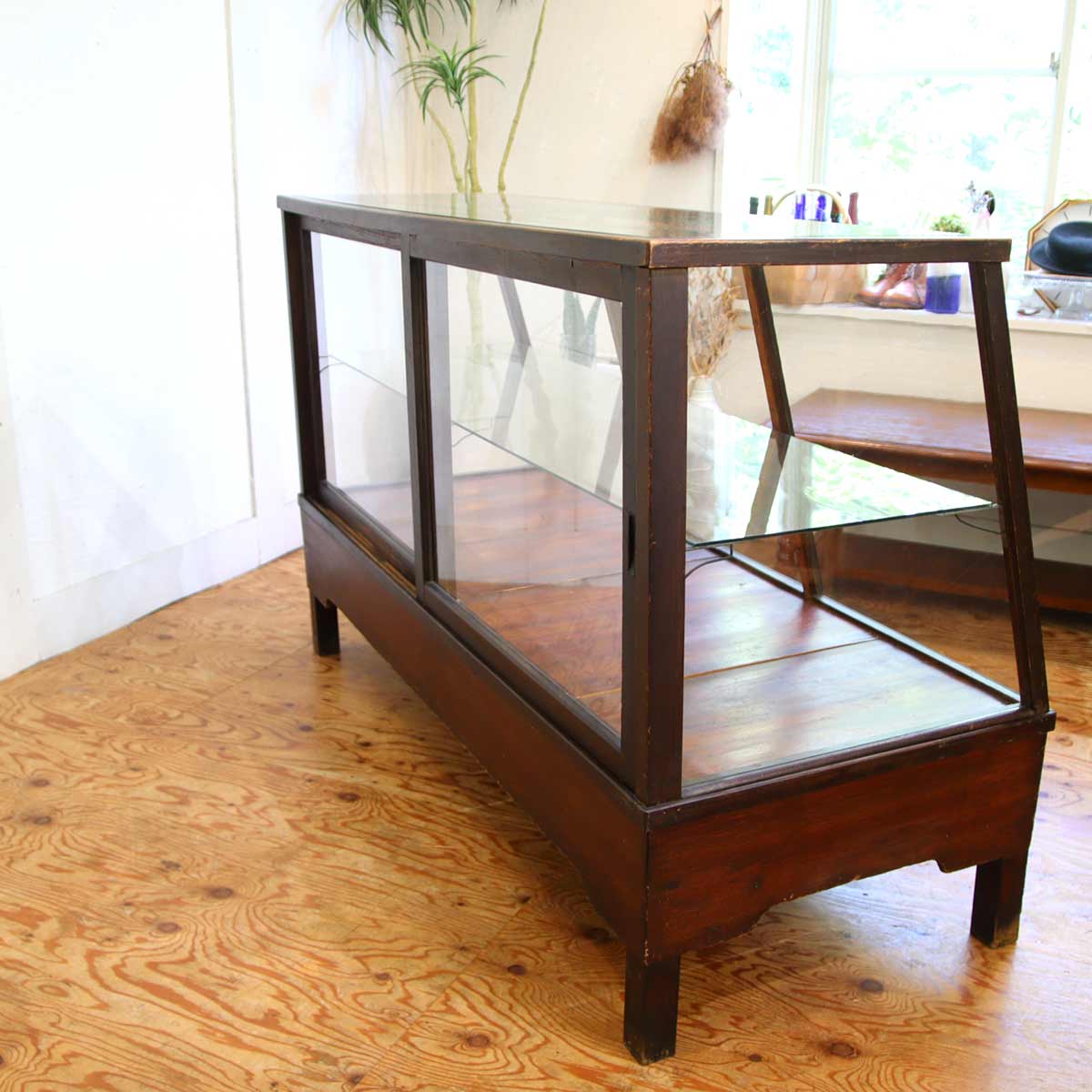 ガラスショーケース パンケース 陳列棚 ディスプレイケース