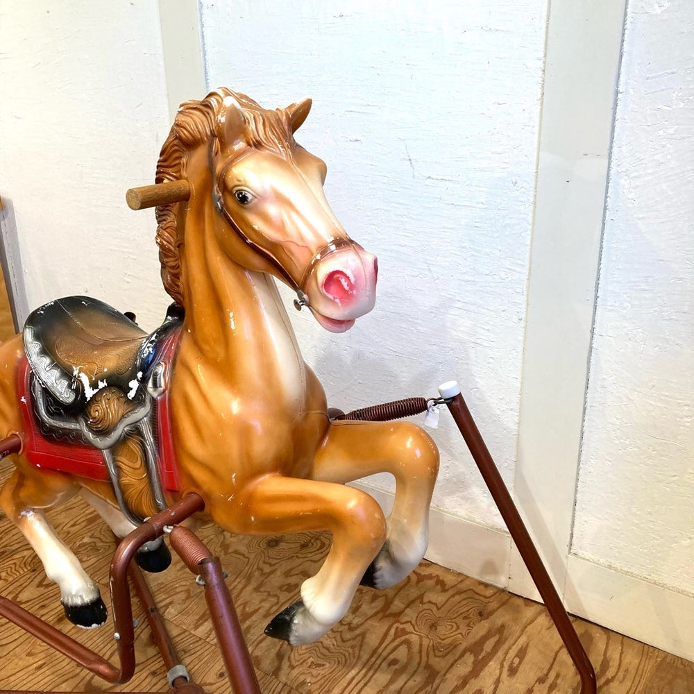 特注品、レア】大型木馬 子供用、ディスプレイ用 【公式通販】