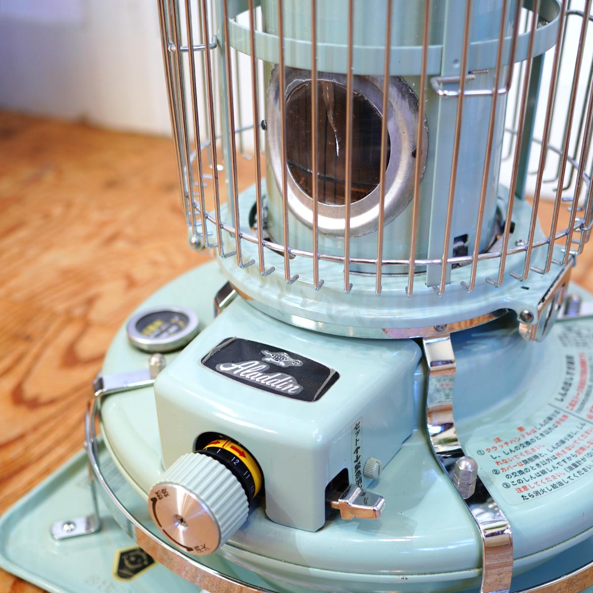 Aladdin 石油ストーブ グリーン色 【美品】 Aladdin CAP-U288 石油