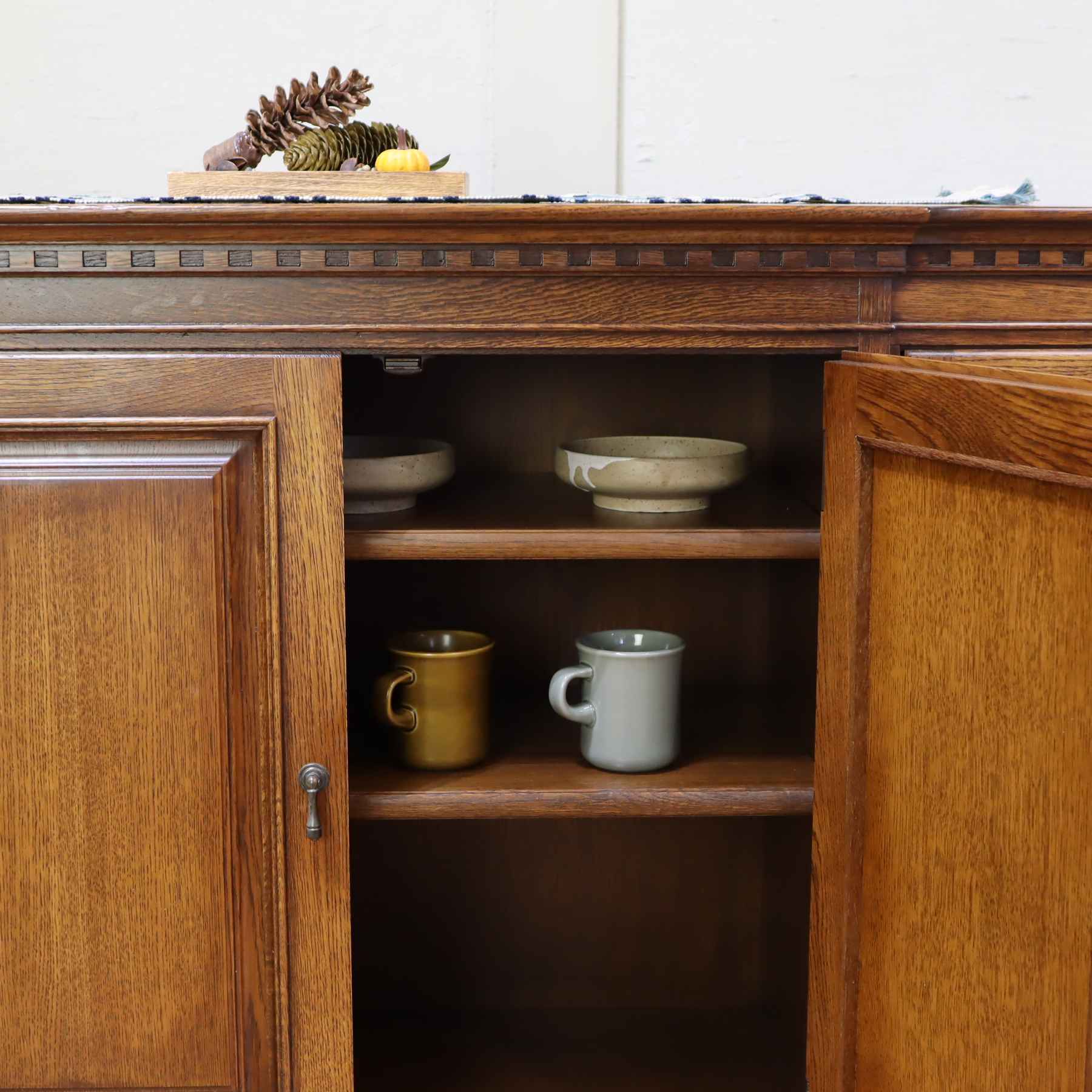 近藤工芸 Solid Furniture OAK オーク無垢材 サイドボード 近藤工芸