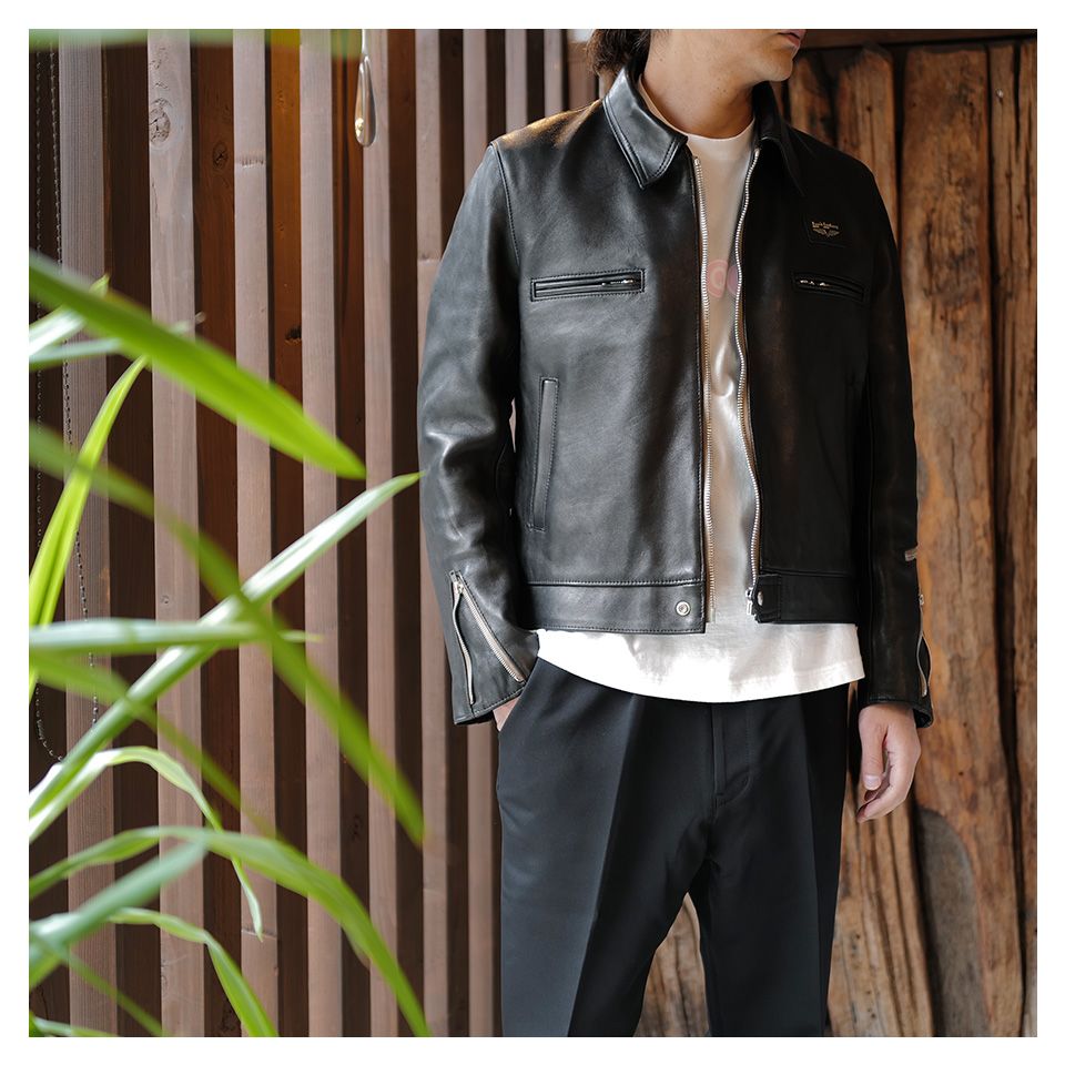 Lewis Leathers ドミネーターラットランドシープ