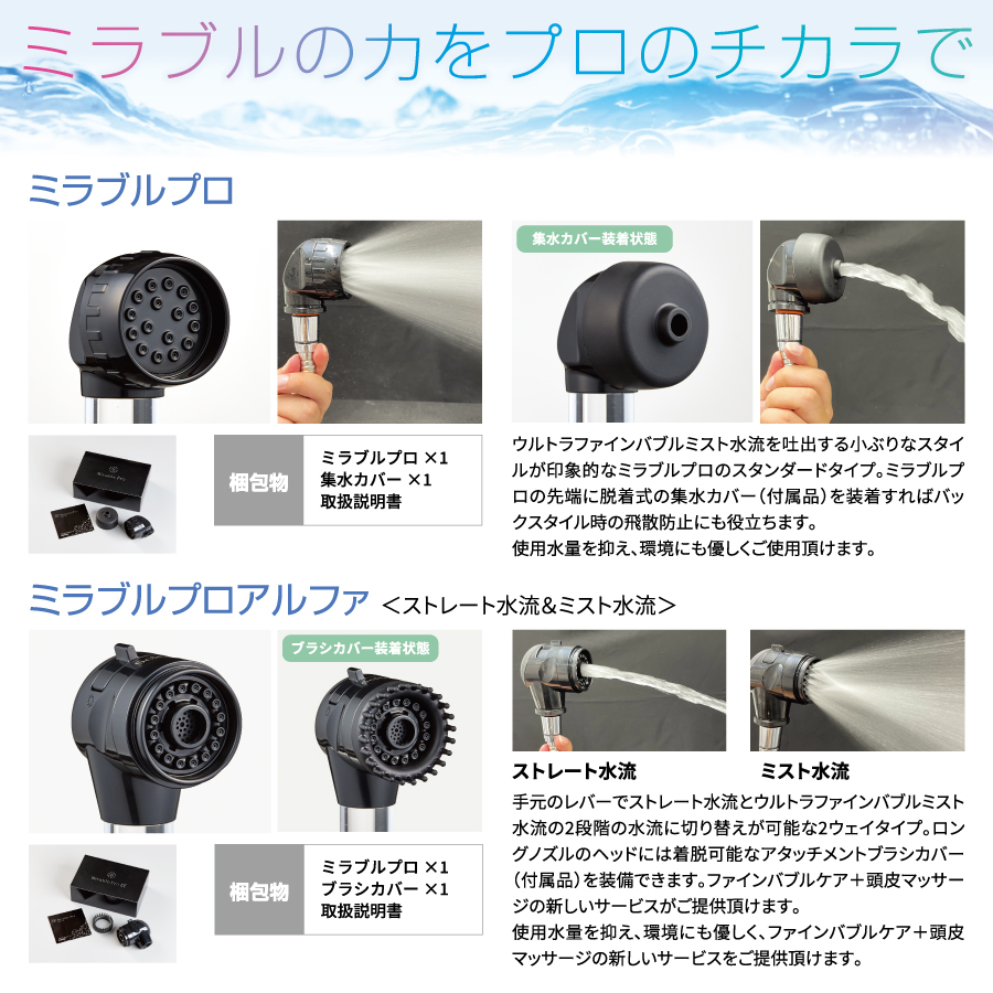 ウルトラファインミスト ミラブルプロ | 理美容用品の総合商社 株式