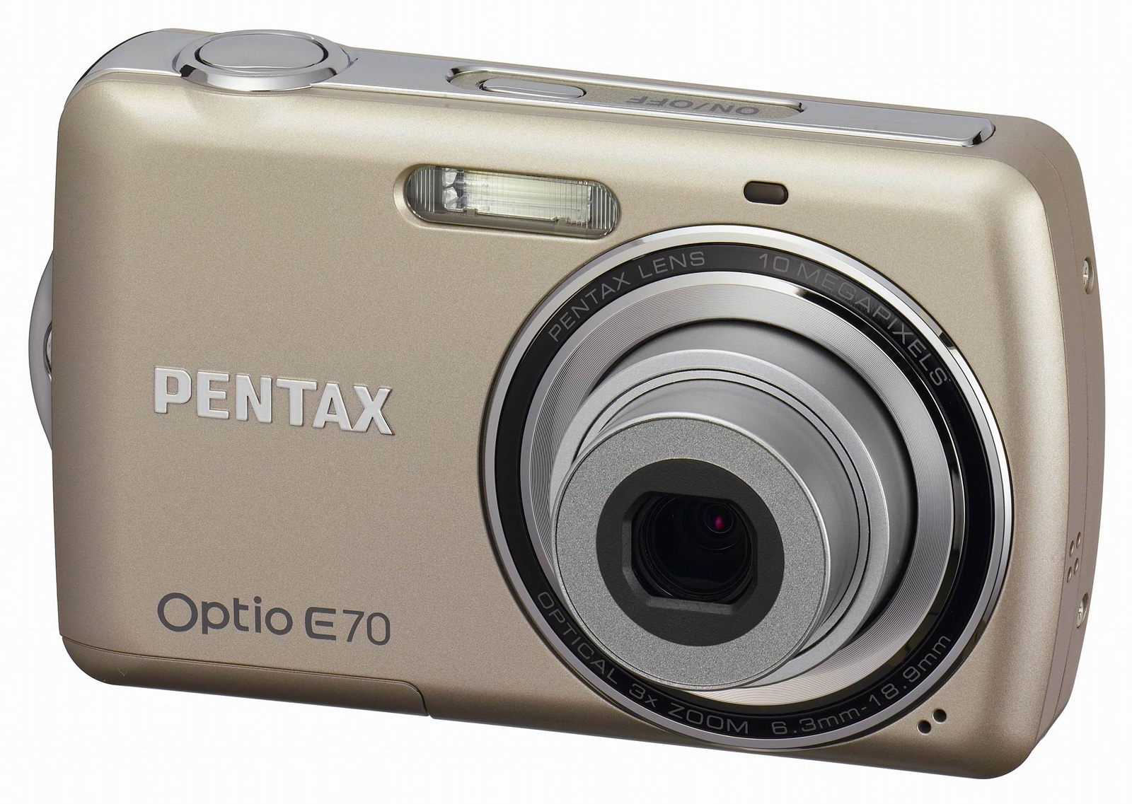 エントリークラスのコンパクトデジタルカメラ『PENTAX Optio E70