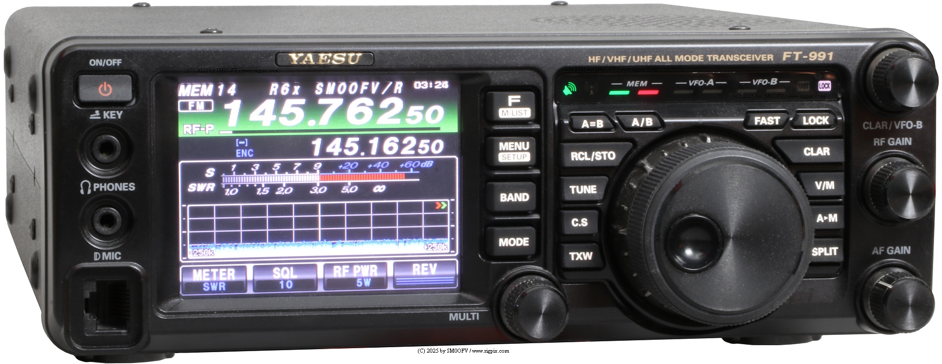 Yaesu FT-991 トランシーバー Yaesu FT-991 Yaesu FT-991 HF/VHF/UHF