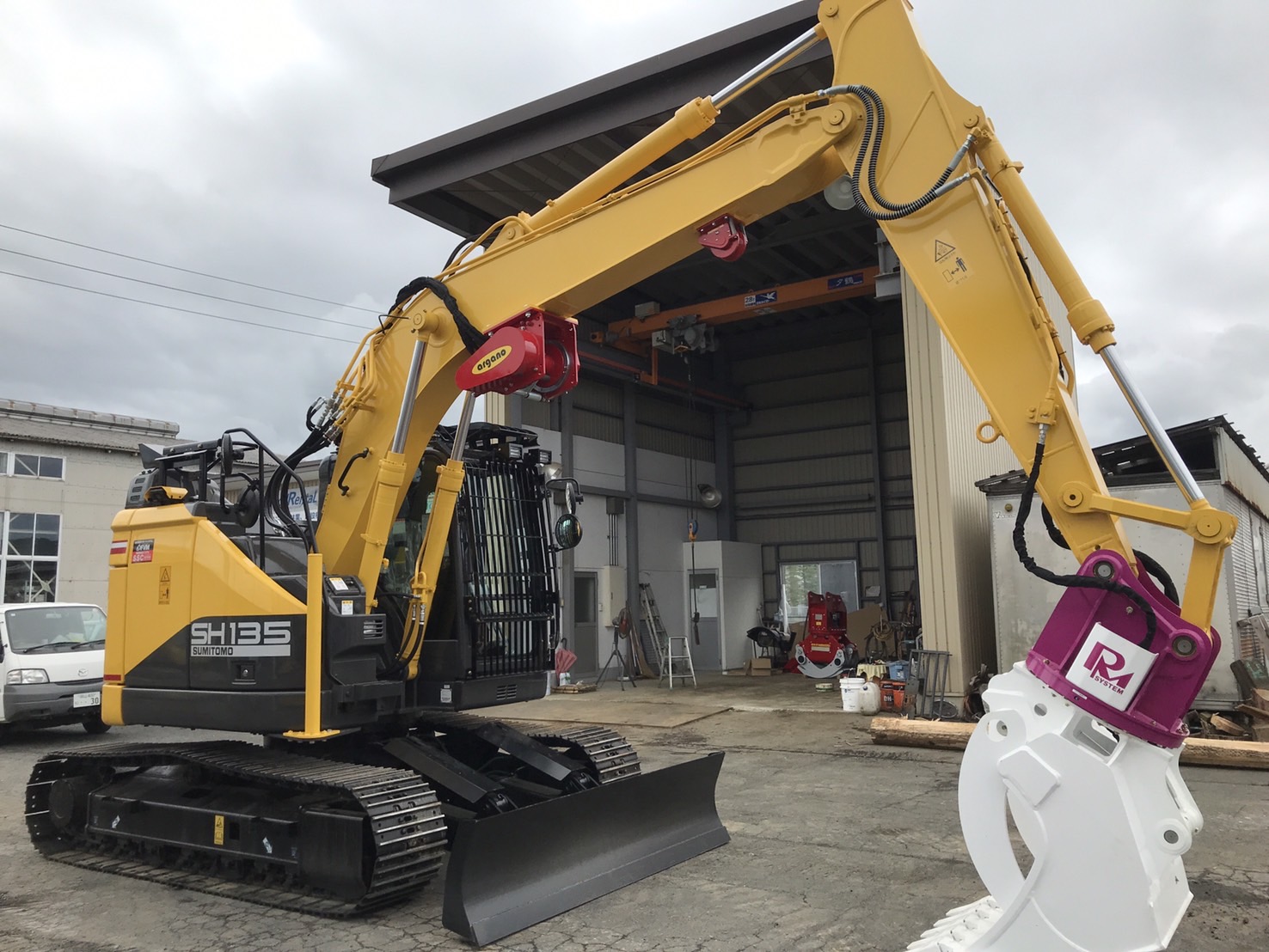 在庫機紹介】SH135X-7（住友建機）＋MSE-45GZX（松本システム