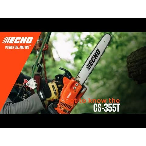 Echo CS-355T Chainsaw - 35.8CC Top Handle
