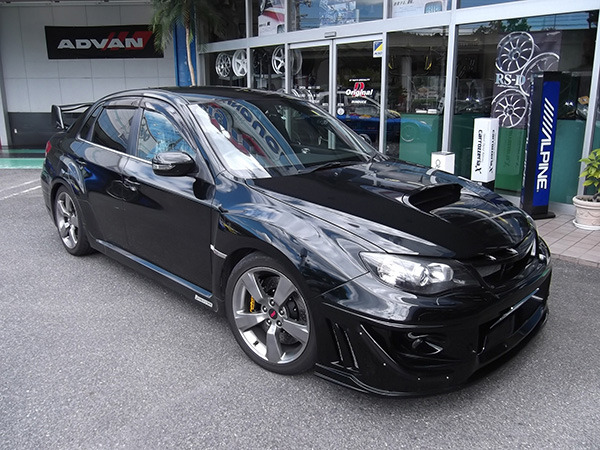 GrimmSpeed ラジエターシュラウド インプレッサGRB/GVB用 赤