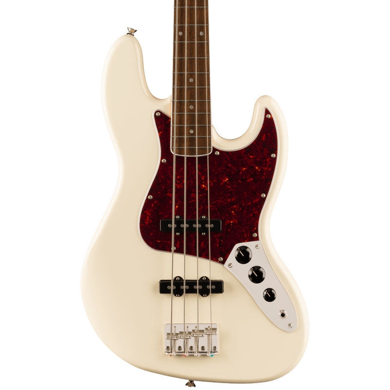 Squier Limited Edition Classic Vibe '60s Custom Jazz Bass, Olympic Whi