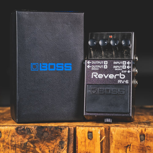ギター用エフェクター リバーブ BOSS Reverb RV-6 ケース付き BOSS RV