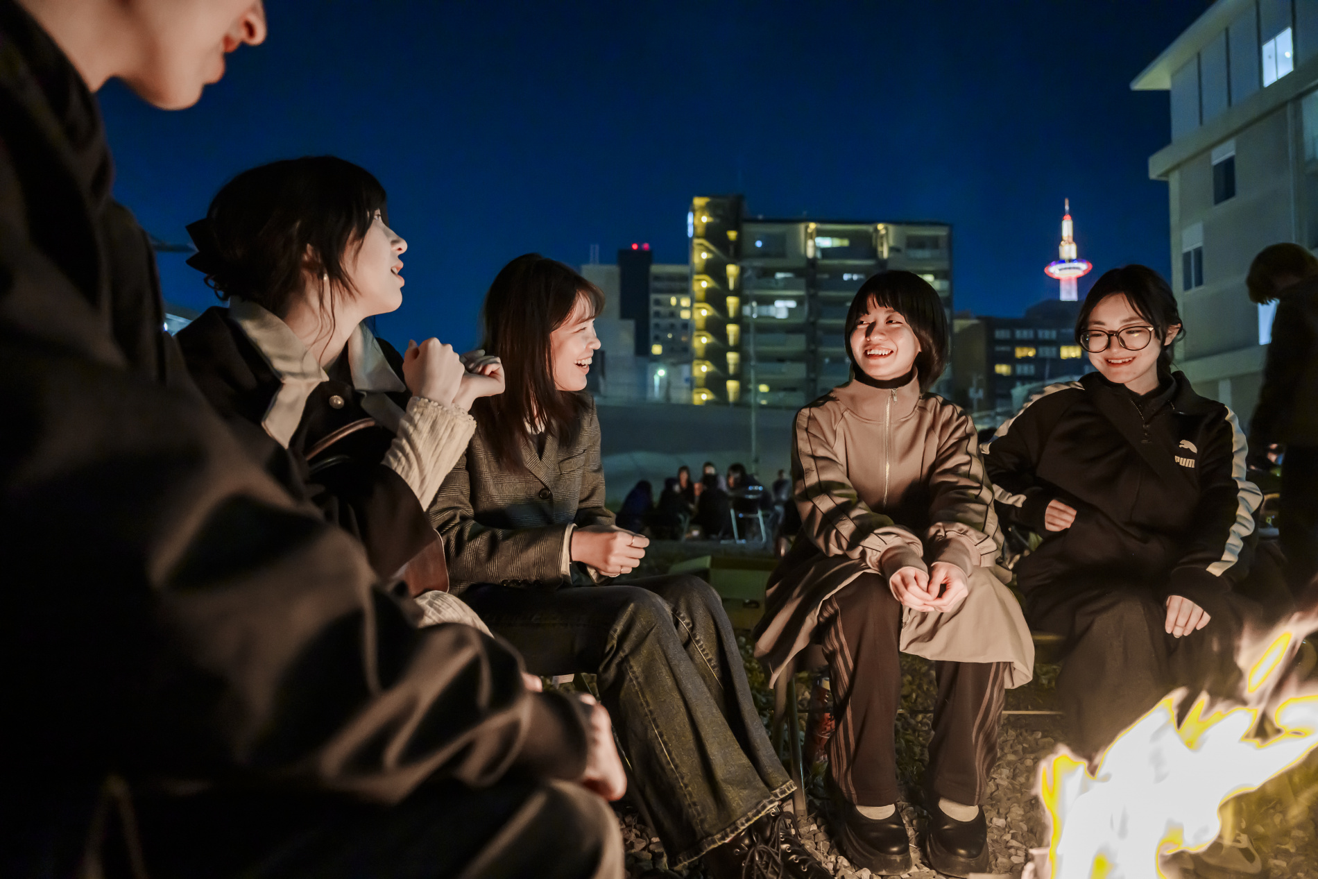 京都市立芸術大学×共創HUB京都（仮称）交流イベント「ちっちゃい焚き火