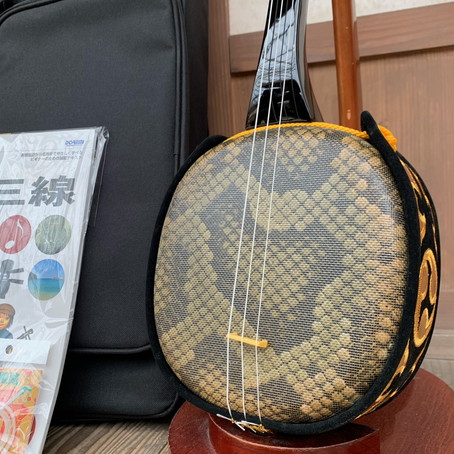 沖縄三線 人工皮
