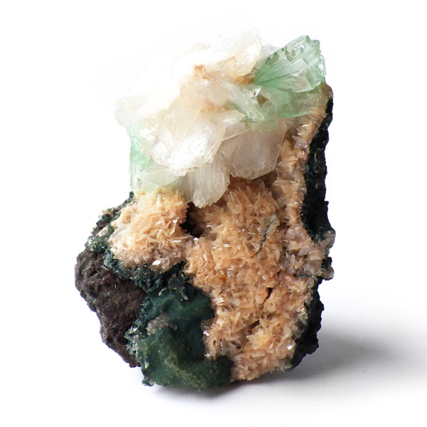 アポフィライト スティルバイト️ 鉱物 標本 原石 母岩付きミネラル