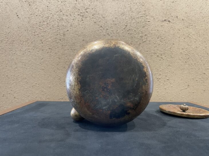 一望斎 造『古代滅金湯沸』をお譲り頂きました。 ｜骨董品買取 緑和堂