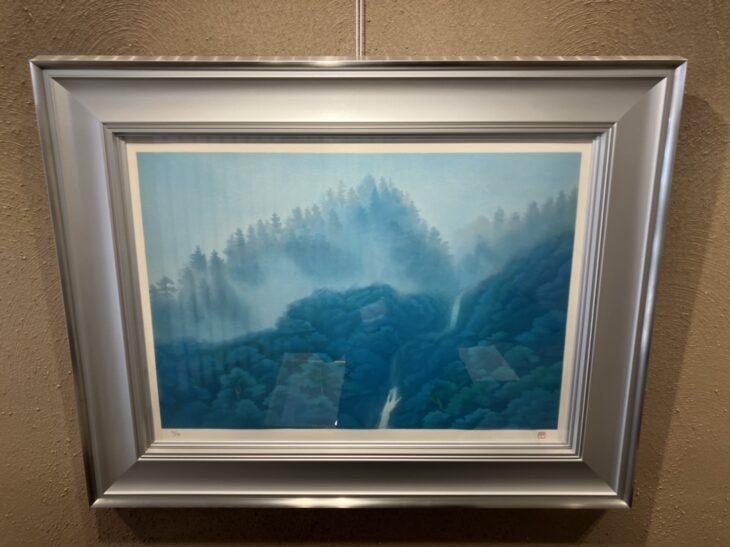 東山魁夷 リトグラフ 朝 82/300 東山魁夷 リトグラフ 朝 82/300