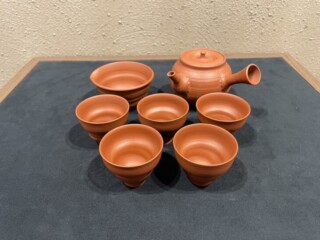 三代 山田常山 作 『常滑焼 朱泥 茶器』 ｜骨董品買取 緑和堂