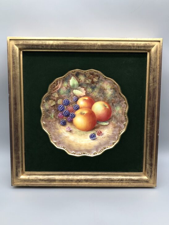 ロイヤルウースター】ペインテッドフルーツ 20cmプレート