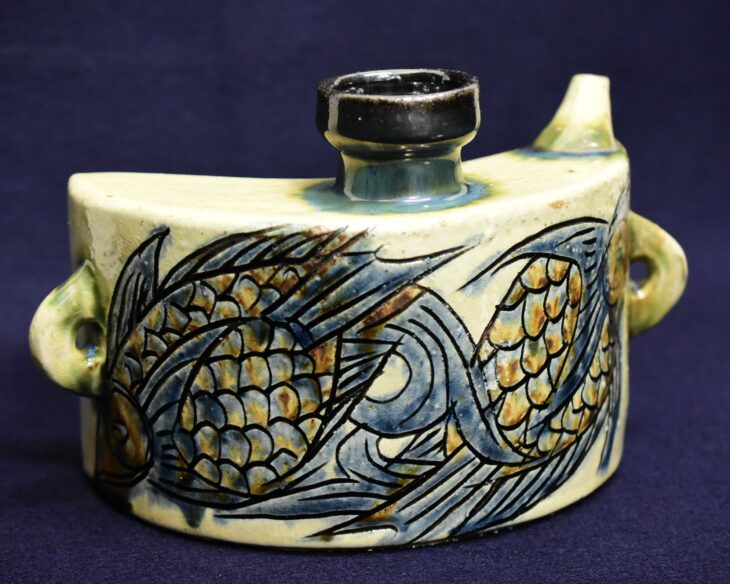 金城次郎 『抱瓶』 ｜骨董品買取 緑和堂