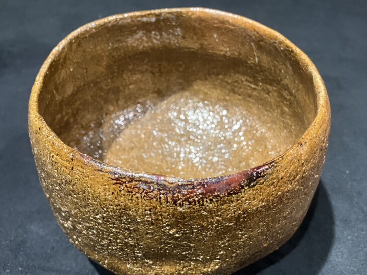 九代 大樋長左衛門 『飴釉茶碗』 ｜骨董品買取 緑和堂