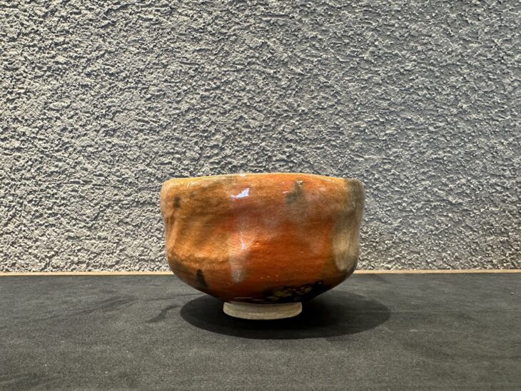 十三代楽吉左衛門(惺入) 作「赤楽茶碗」 ｜骨董品買取 緑和堂