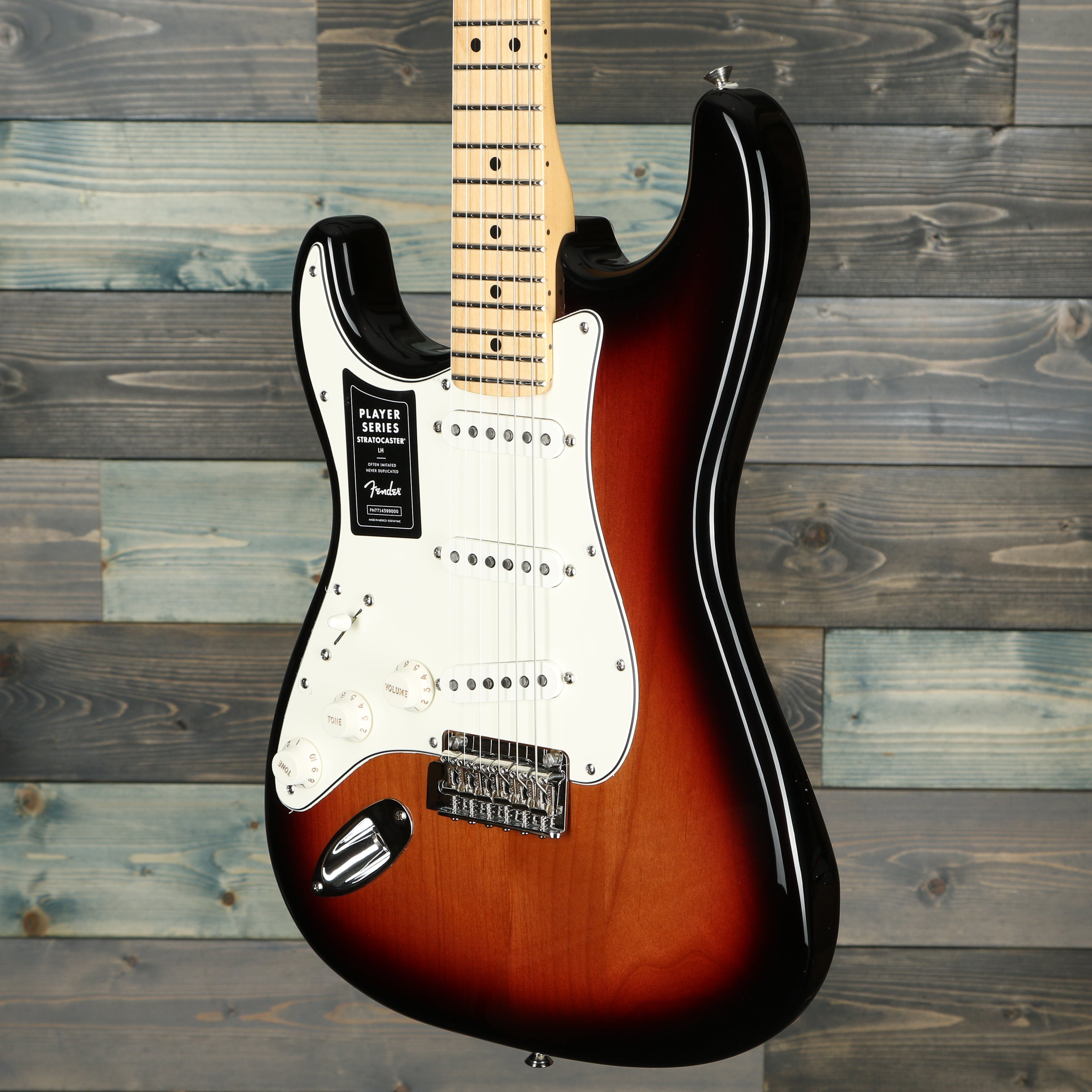 Fender Mexico Player Stratocaster lefty赤 【公式通販】