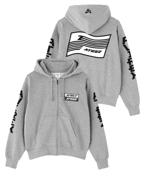 AVIREX x ATEEZ - SLEEVE LOGO PARKA (PRE-ORDER) | WONDERNARA